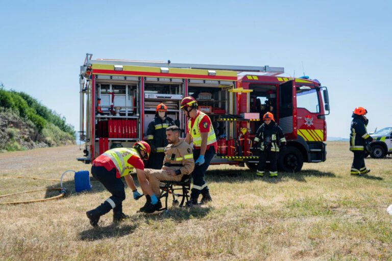 Simulacro testa Plano de Emergência no Heliporto de Pampilhosa da Serra